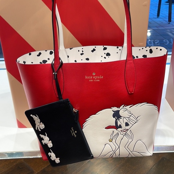 Kate Spade Disney X Kate Spade New York Cruella Tote Bag
Red Multi - Picture 7 of 16